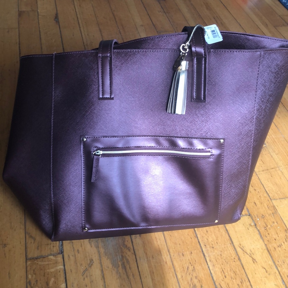 Burgundy Tote